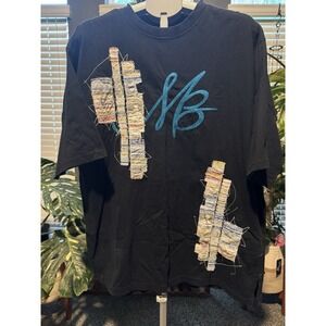 Vintage Y2K Makaveli Branded Black 2Pac Tshirt -‎ Size XXL